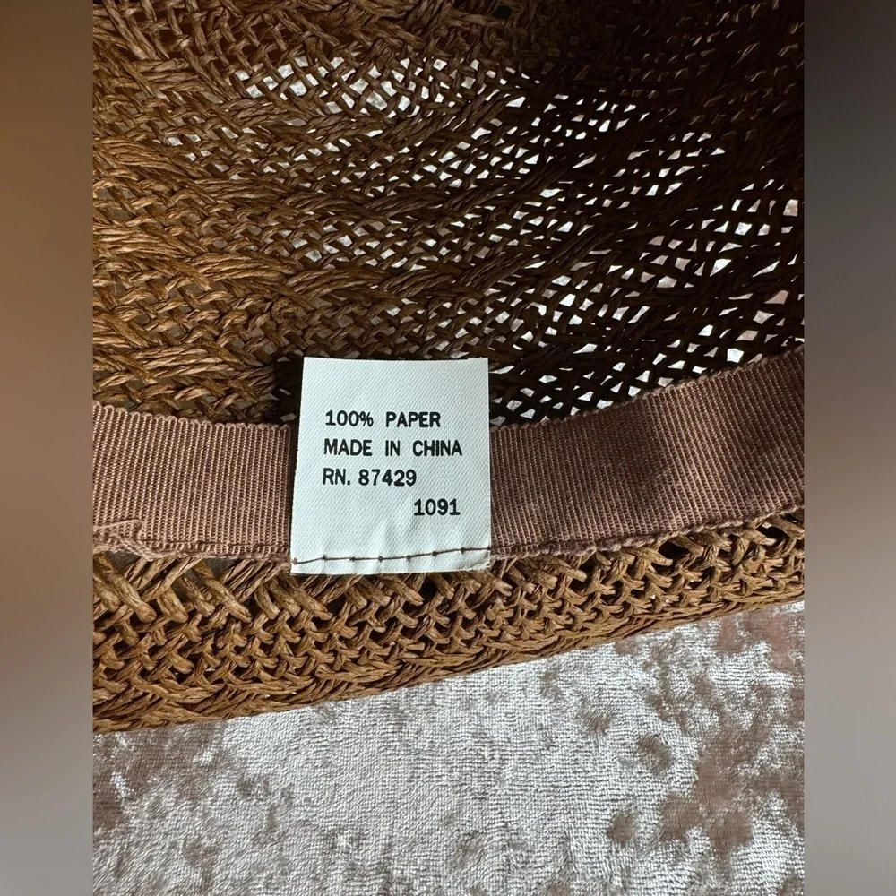 Vintage brown hat